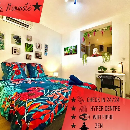 Appartement *Le Namaste*Fibre Wifi*Hyper Centre* à Salon-de-Provence Extérieur photo